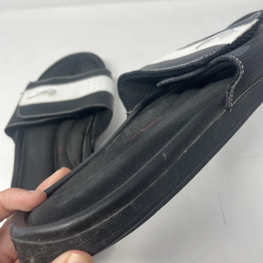 B6 Nike Comfort Slide Men's Size 13 Sandals Black 360884 Air Slip On
